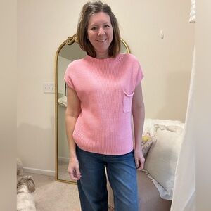 NWT Zenana Outfitters Pink Knit Top